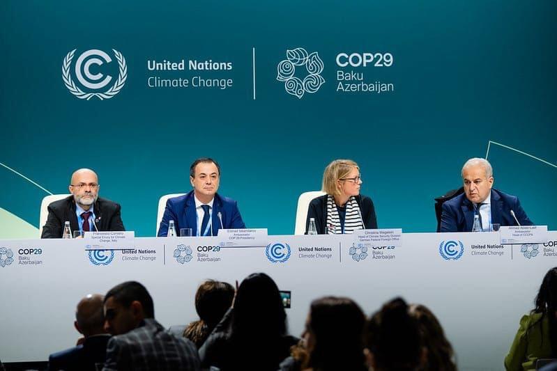 مصر تشارك في إطلاق نداء باكو للعمل المناخي ونشاط مكثف لمركز القاهرة في مؤتمر COP29 
