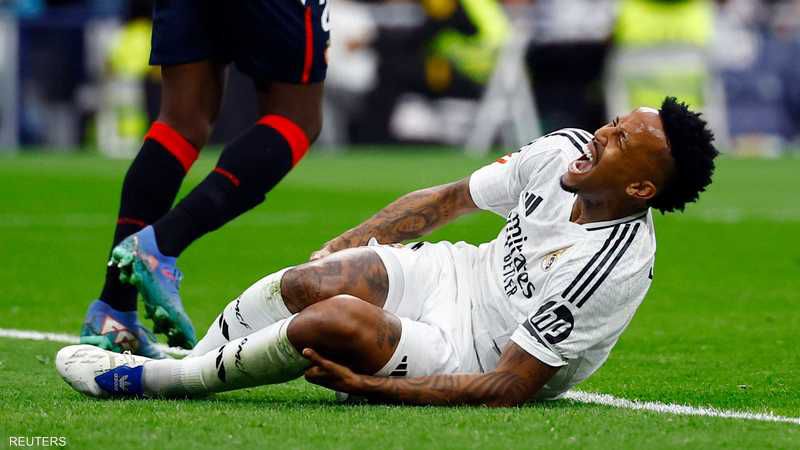 ريال مدريد يعلن إصابة ميليتاو بقطع في الرباط الصليبي 