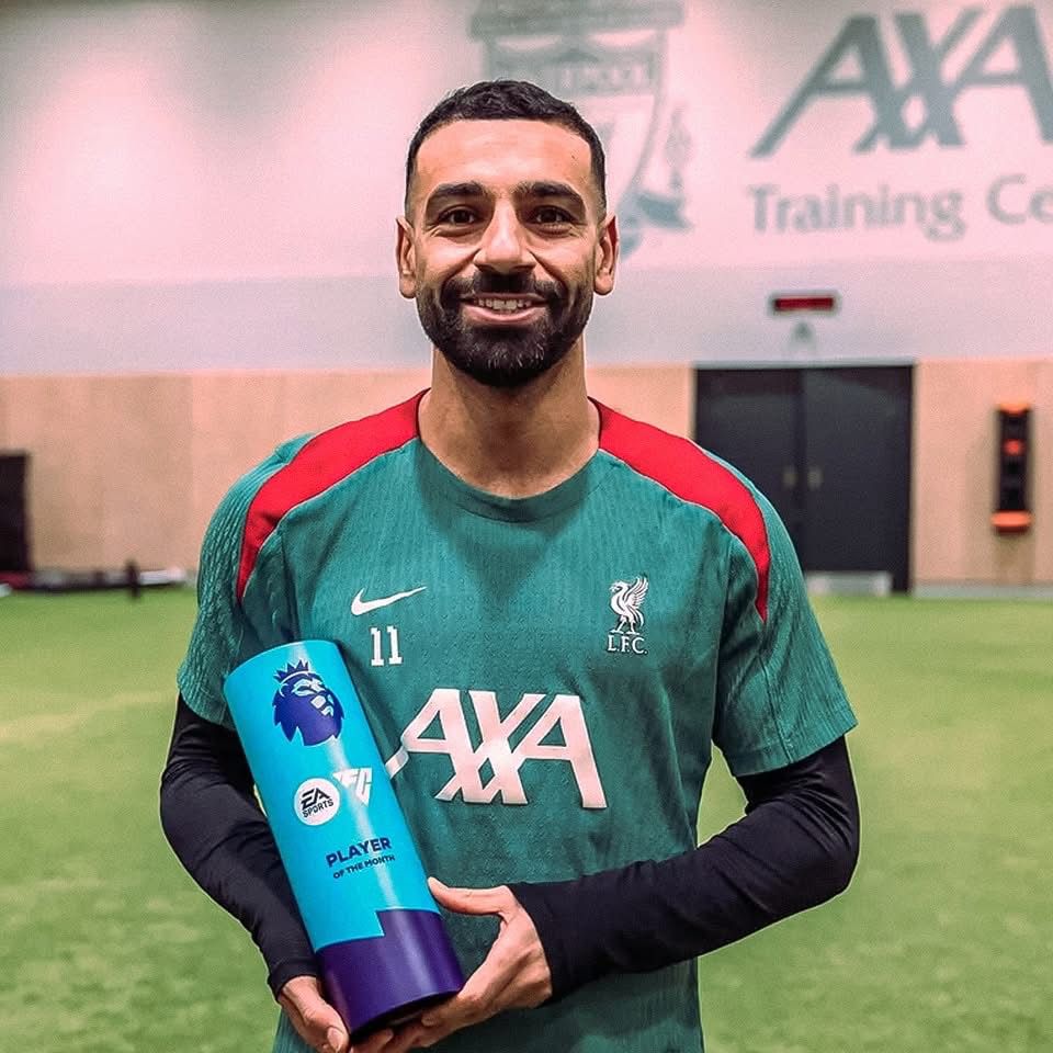 محمد صلاح يفوز بجائزة أفضل لاعب في الدوري الإنجليزي عن شهر نوفمبر 