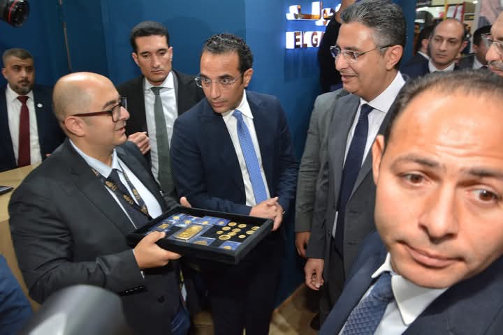 الدكتور شريف فاروق وزير التموين والتجارة الداخلية يفتتح معرض “نبيو” للذهب والمجوهرات 2024 