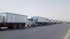 30 شاحنة.. التموين تطلق أكبر قافلة مساعدات إلى غزة

