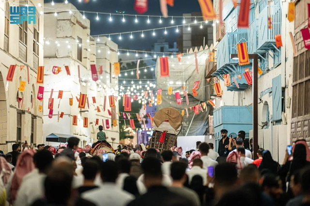 أكثر من 2.5 مليون زائر لمعالم مدينة جدة التاريخية خلال شهر رمضان المبارك