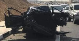 مصرع وإصابة 15 شخصا وتهشم 18 سيارة فى حادث مروري بجنوب القاهرة

