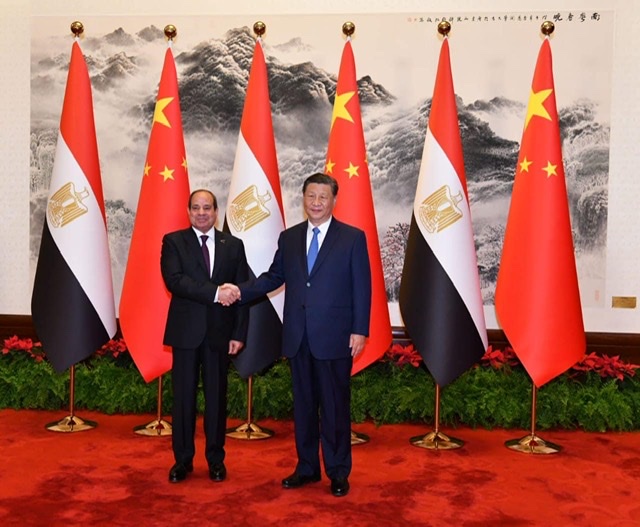 بيان صيني - مصري بشأن تعميق علاقات الشراكة الاستراتيجية بين البلدين الفترة المقبلة