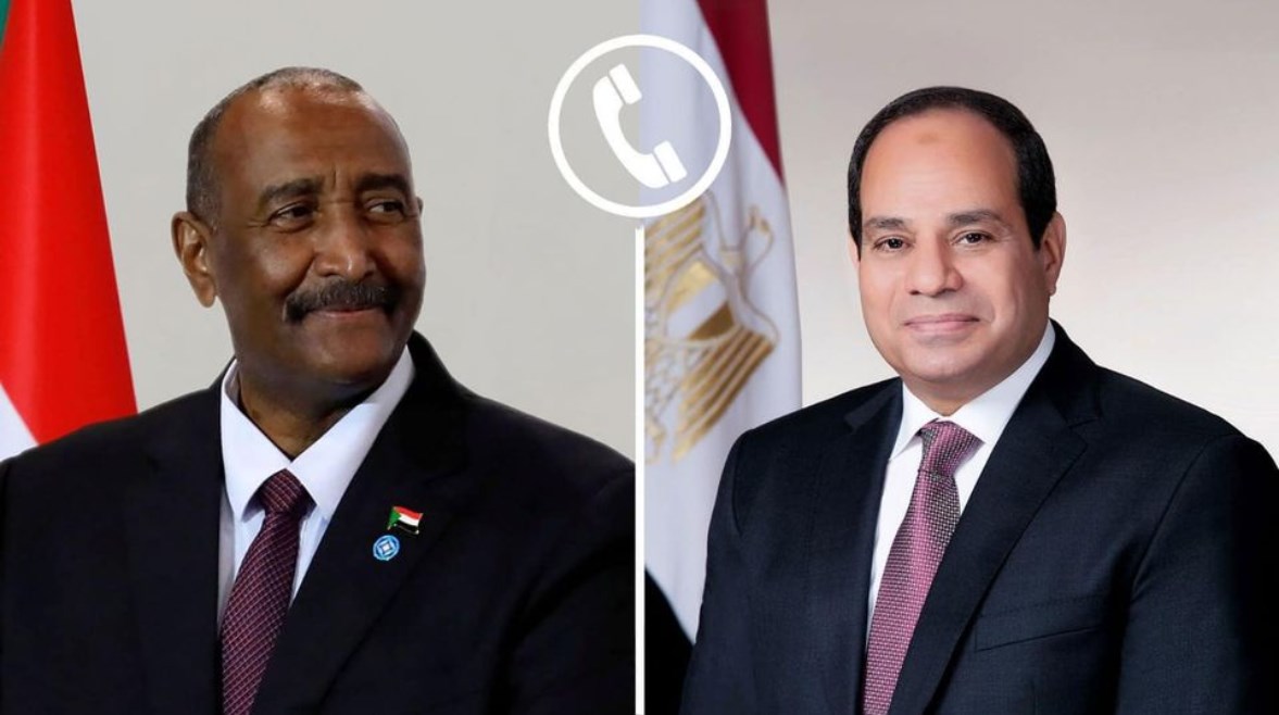 السيسي يعز ي رئيس مجلس السيادة السوداني في وفاة نجله