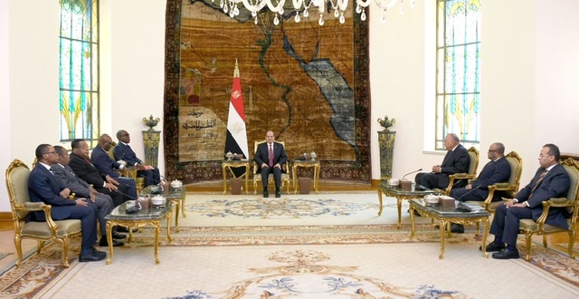 الرئيس السيسي و نائب رئيس غينيا يبحثان الارتقاء بمستوى التبادل التجاري بين البلدين