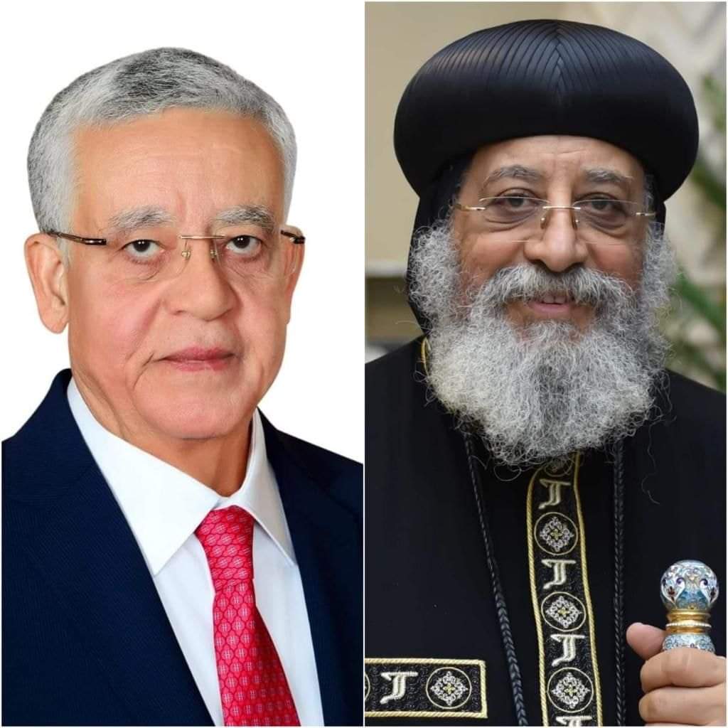البابا تواضروس يهنئ رئيس مجلسي النواب والشيوخ  بعيد الأضحي المبارك
