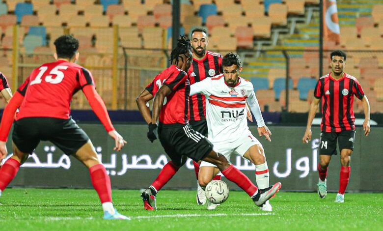 بثنائية أوباما الزمالك يفوز علي الداخلية في الدوري الممتاز 