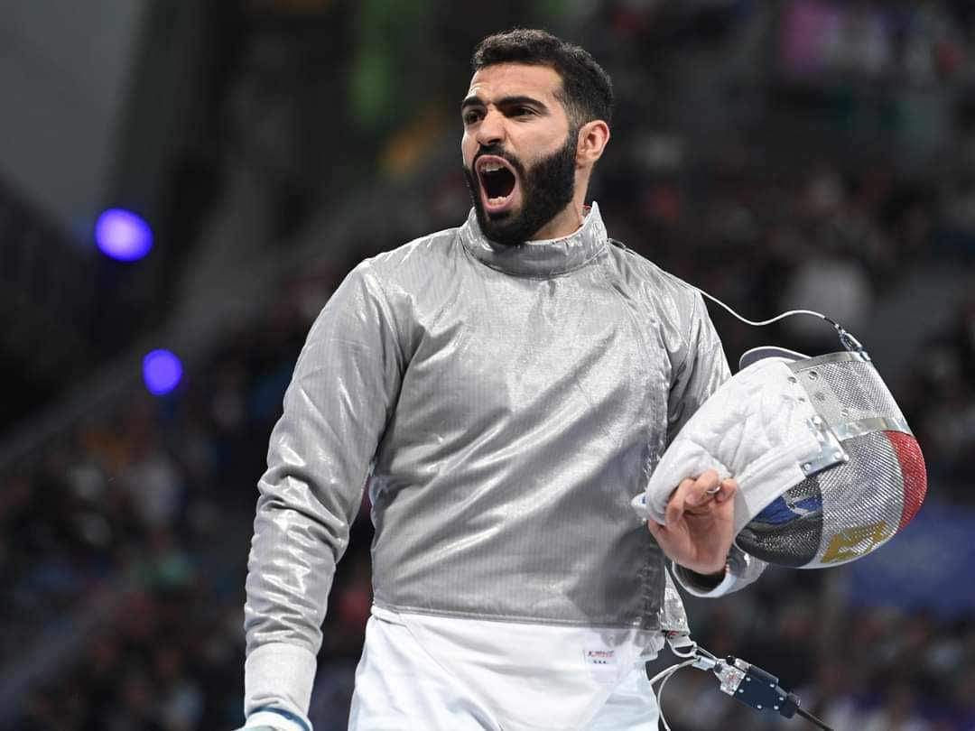 بطلان مصريان فى سلاح الشيش يتأهلان لربع ونصف نهائي أولمبياد باريس