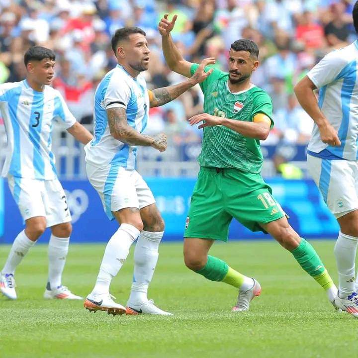 الأرجنتين تعود من بعيد و تهزم العراق و أسبانيا تصعب مهمة مصر و تؤكد صعودها