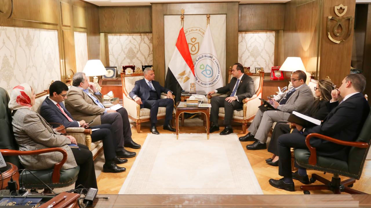رئيس «الرعاية الصحية» يلتقي برئيس الاتحاد المصري للتأمين لبحث سبل تعزيز إدماج خدمات التأمين الطبي

