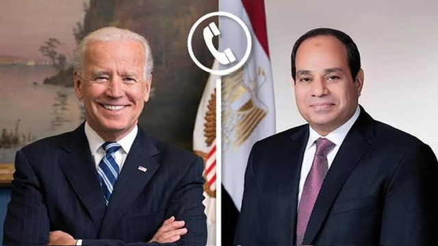 السيسي وبايدن يبحثان جهود التوصل لوقف إطلاق النار في غزة وتبادل الأسرى