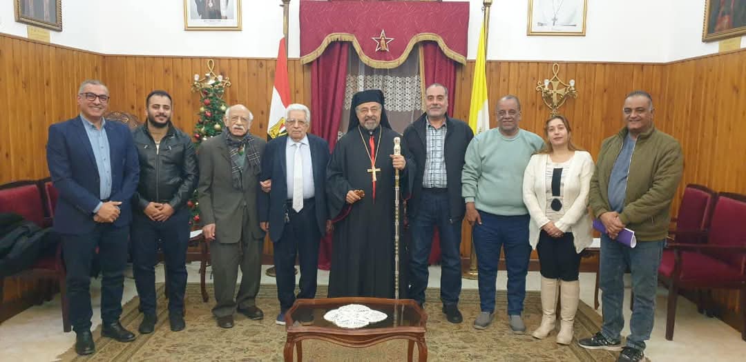 بطريرك الكاثوليك يستقبل ممثلي المجلس الجديد لجمعية الشباب الكاثوليكي المصري 
