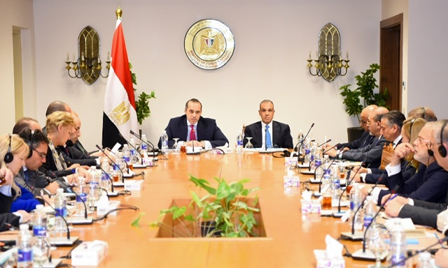 وزير الخارجية يلتقى سفراء دول الاتحاد الأوروبى المعتمدين في مصر