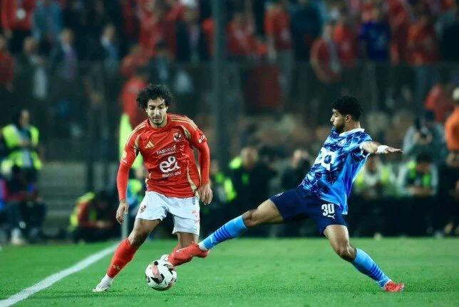 التعادل الإيجابي يحسم قمة الأهلي وبيراميدز في الدوري المصري 