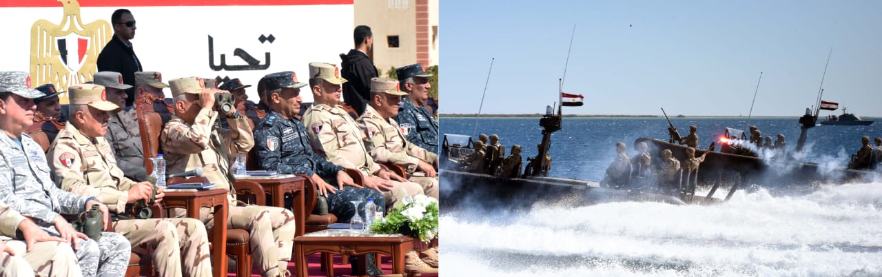 وزير الدفاع يتفقد قاعدة البحر الأحمر البحرية لمتابعة الجاهزية والاستعداد القتالي للوحدات والتشكيلات