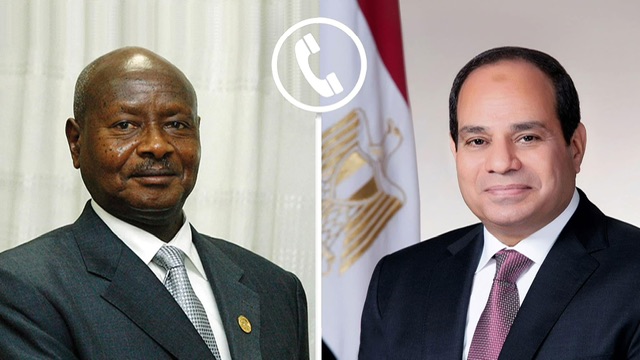  السيسي ونظيره الأوغندي يبحثان تعزيز التعاون الثنائي وقضايا القارة الأفريقية