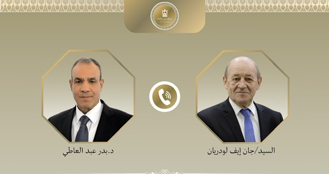 عبد العاطي ولودريان يبحثان تطورات الملف الرئاسي ودعم الاستقرار في لبنان