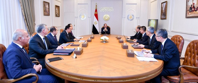 السيسي يؤكد حرص مصر على توطيد التعاون الاقتصادي مع الصين ويدعم تنفيذ مشروع 