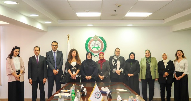 البرلمان العربي يعقد اجتماعًا مع ائتلاف البرلمانيات من الدول العربية لمناهضة العنف ضد المرأة 