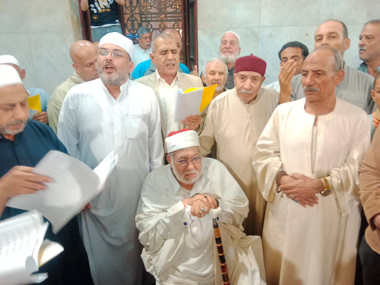 في مقرها بطنطا .. الشبراوية تحتفل بمولد البدوي وتؤكد دعمها للرئيس السيسي