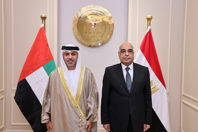 سفير الإمارات بالقاهرة يبحث مع وزير العدل تعزيز التعاون القانوني والقضائي