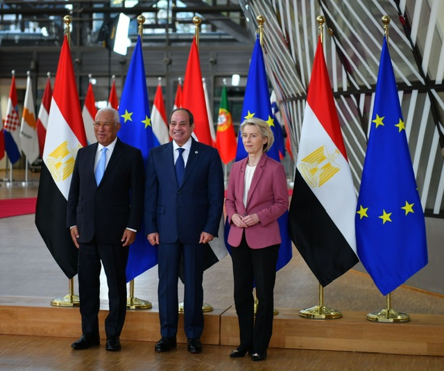 الرئيس السيسي يشارك في القمة المصرية الأوروبية الأولى ببروكسل 