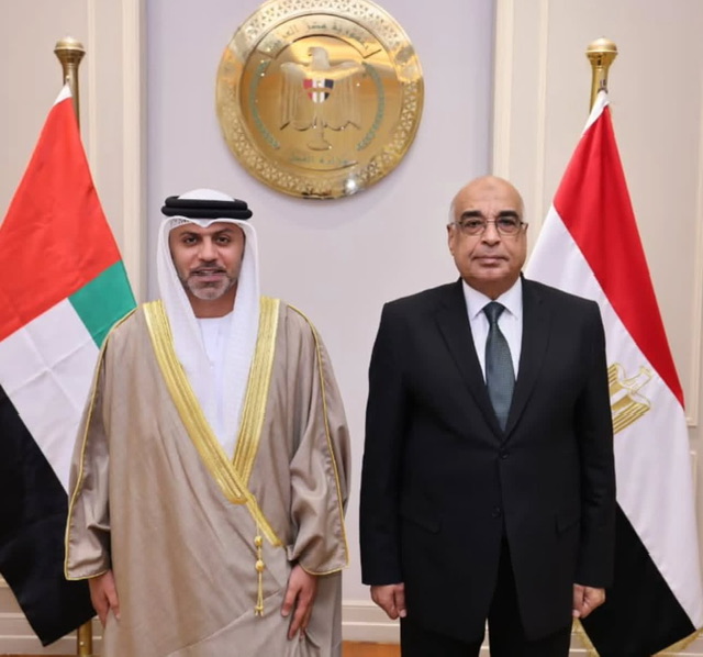 الزعابي يبحث مع وزيري العدل وقطاع الأعمال تعزيز التعاون المشترك بين الإمارات ومصر