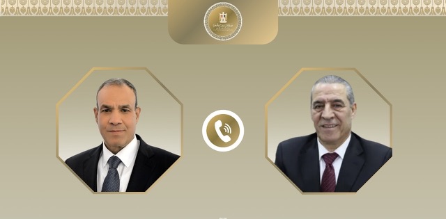 وزير الخارجية ونائب الرئيس الفلسطيني يبحثان جهود وقف الحرب في غزة وتعزيز المساعدات الإنسانية