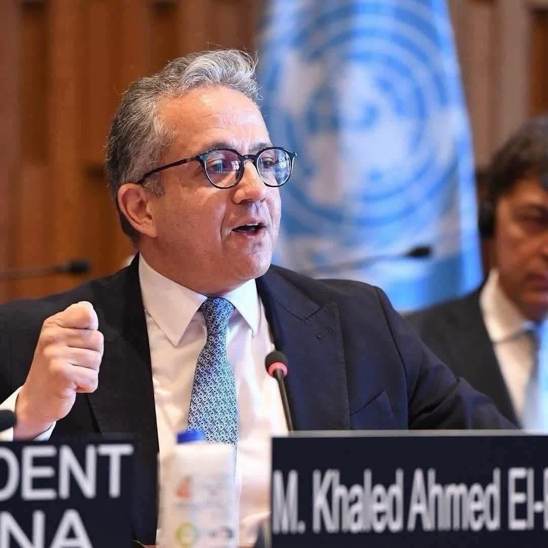 وزير التموين والتجارة الداخلية يهنئ الدكتور خالد العناني على فوزه التاريخي بمنصب مدير عام منظمة اليونسكو

