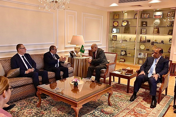 أبو الغيط يؤكد ضرورة إصدار قرار من مجلس الأمن يعكس المراجعات الدولية المتفق عليها لعملية السلام