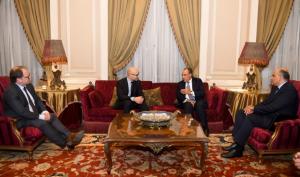 وزير الخارجية يزور مقر اتحاد الغرف والبورصات التركية 