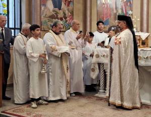 بطريرك الكاثوليك يحتفل بعيد الملاك ميخائيل ويؤكد: 