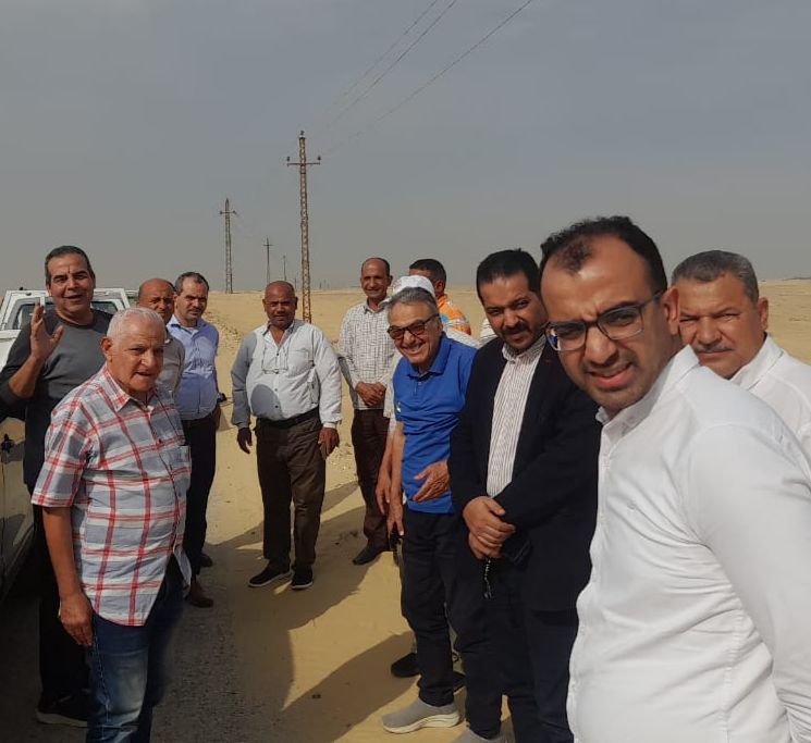 بدء إجراءات تسليم أراضي شباب الخريجين بتونا الجبل الجديدة بعد المعاينة الميدانية لـ2086 فدانًا بالمنيا