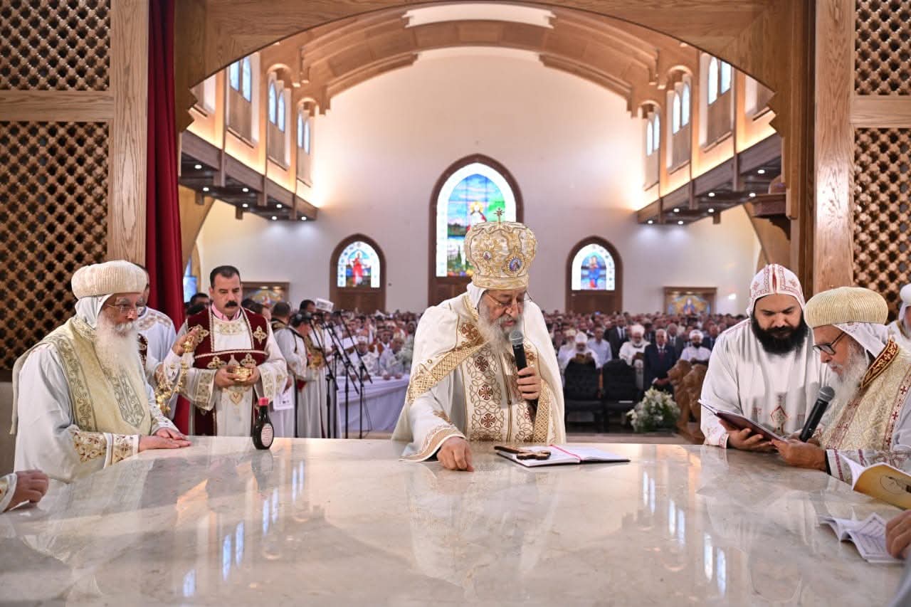 البابا تواضروس يدشن كاتدرائية العذراء ومارمرقس بـ٦ أكتوبر: 