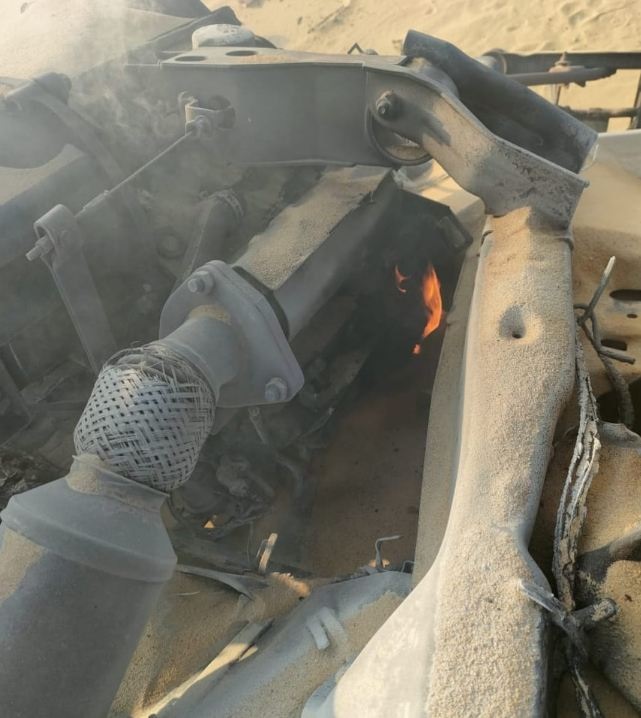 مصرع 7 أشخاص في انقلاب سيارة سوزوكي أعلى الطريق الإقليمي بأكتوببر

