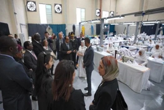 وفد دبلوماسي يزور مركز الإصلاح والتأهيل بالعاشر من رمضان

