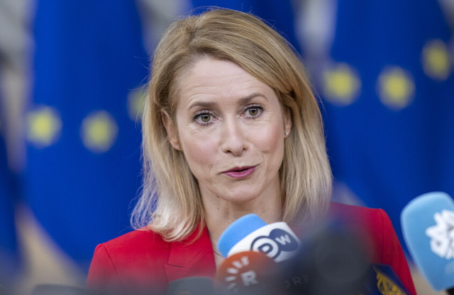 كايا كالاس: الضغط على روسيا ضرورة لدفعها إلى مفاوضات سلام حقيقية