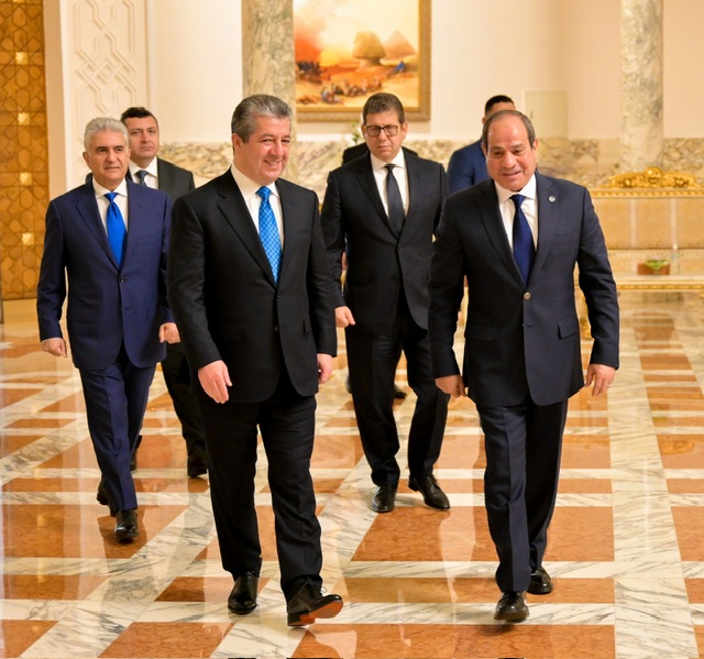 شيركو حبيب: الرئيس السيسي أكبر داعم للعراق وكوردستان.. واستقبال  بارزاني حدث تاريخي