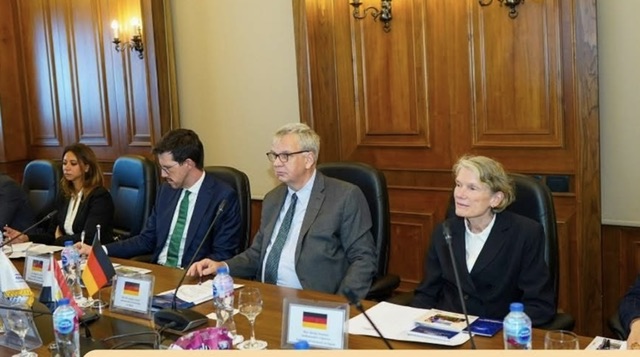 السفارة الألمانية  تبحث مع جمعية رجال أعمال الإسكندرية تعزيز التعاون الاقتصادي والتجاري