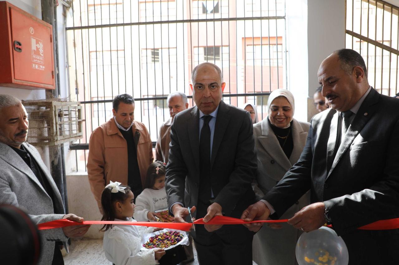بتكلفة 17 مليون جنيه محافظ المنيا يفتتح أعمال تطوير مدرسة “النور للمكفوفين