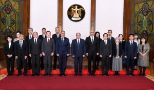 الرئيس السيسي يبحث مع الخبراء اليابانيين تطوير منظومة التعليم في مصر