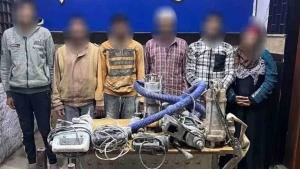 القبض على 6 أشخاص لاتهامهم بالتنقيب عن الآثار فى دار السلام

