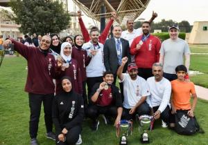 السفير طارق الأنصاري يشيد بتنظيم البطولة العربية للرماية ويهنئ منتخب قطر على الإنجاز