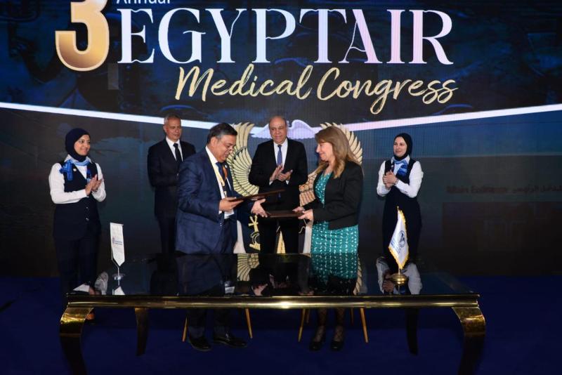اختتام فعاليات المؤتمر الطبي السنوي الثالث لمستشفى مصر للطيران 