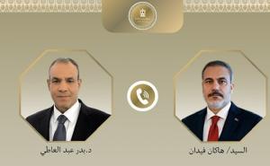 وزيرا خارجية مصر وتركيا يبحثان هاتفيًا تطورات غزة وتعزيز العلاقات الثنائية