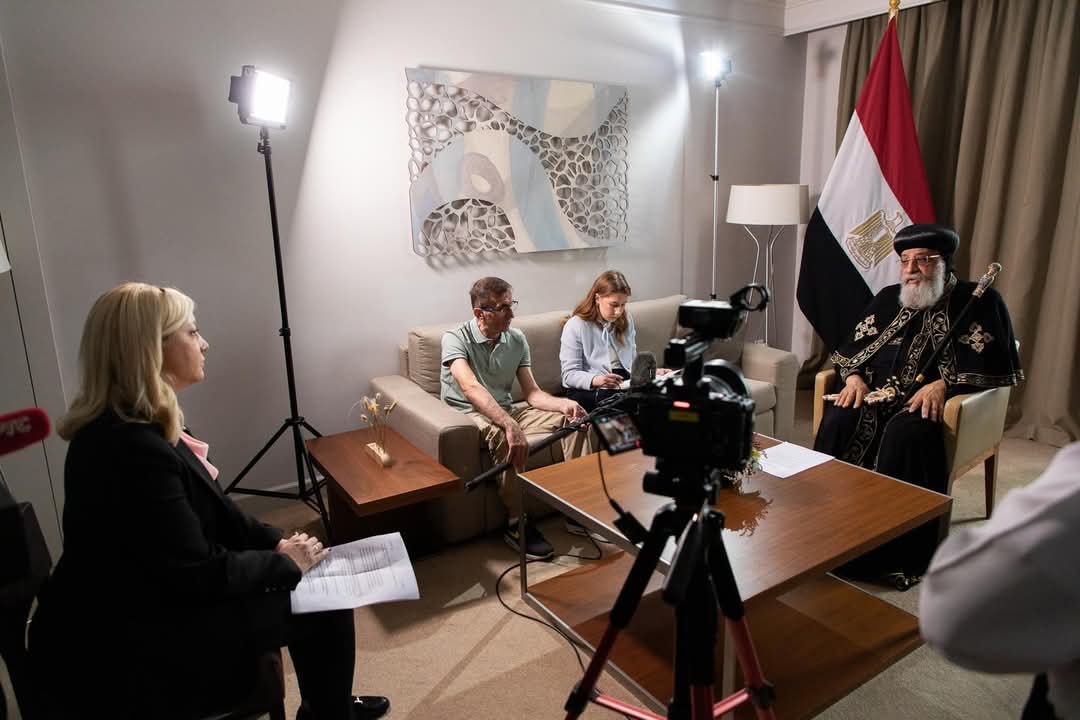 البابا تواضروس من صربيا: 