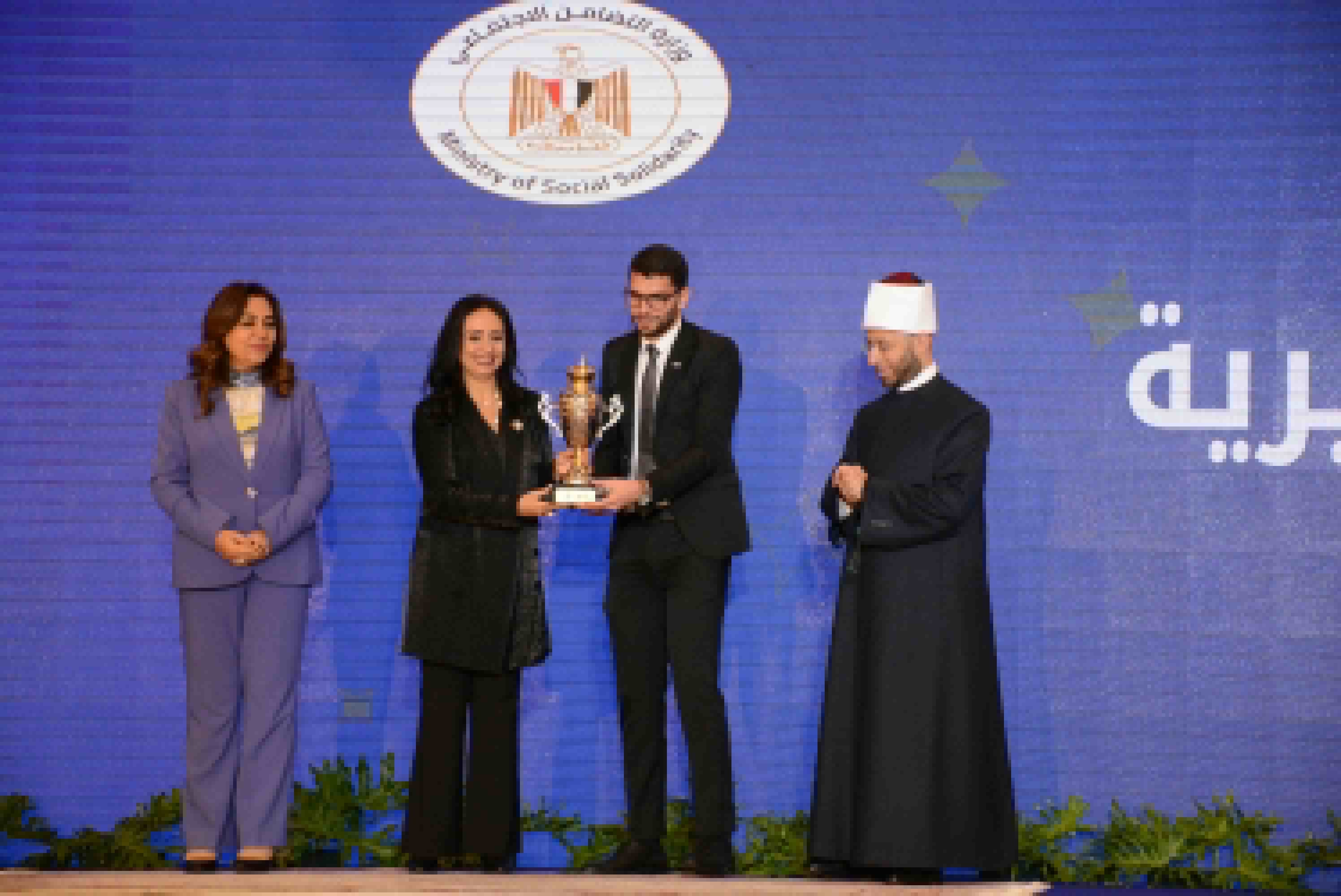 التضامن تكرم مؤسسة الجود الخيرية لحصولها علي المركز الأول في مسابقة أهل الخير 2025
