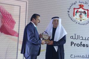 إسماعيل عبد الله: تكريم وزارة التعليم الأردنية تكريم للفكرة والعمل المنجزين في المسرح المدرسي

