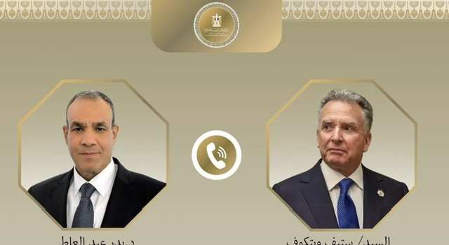 عبد العاطي يبحث مع المبعوث الأمريكي سبل احتواء التصعيد الإقليمي: لا حلول عسكرية